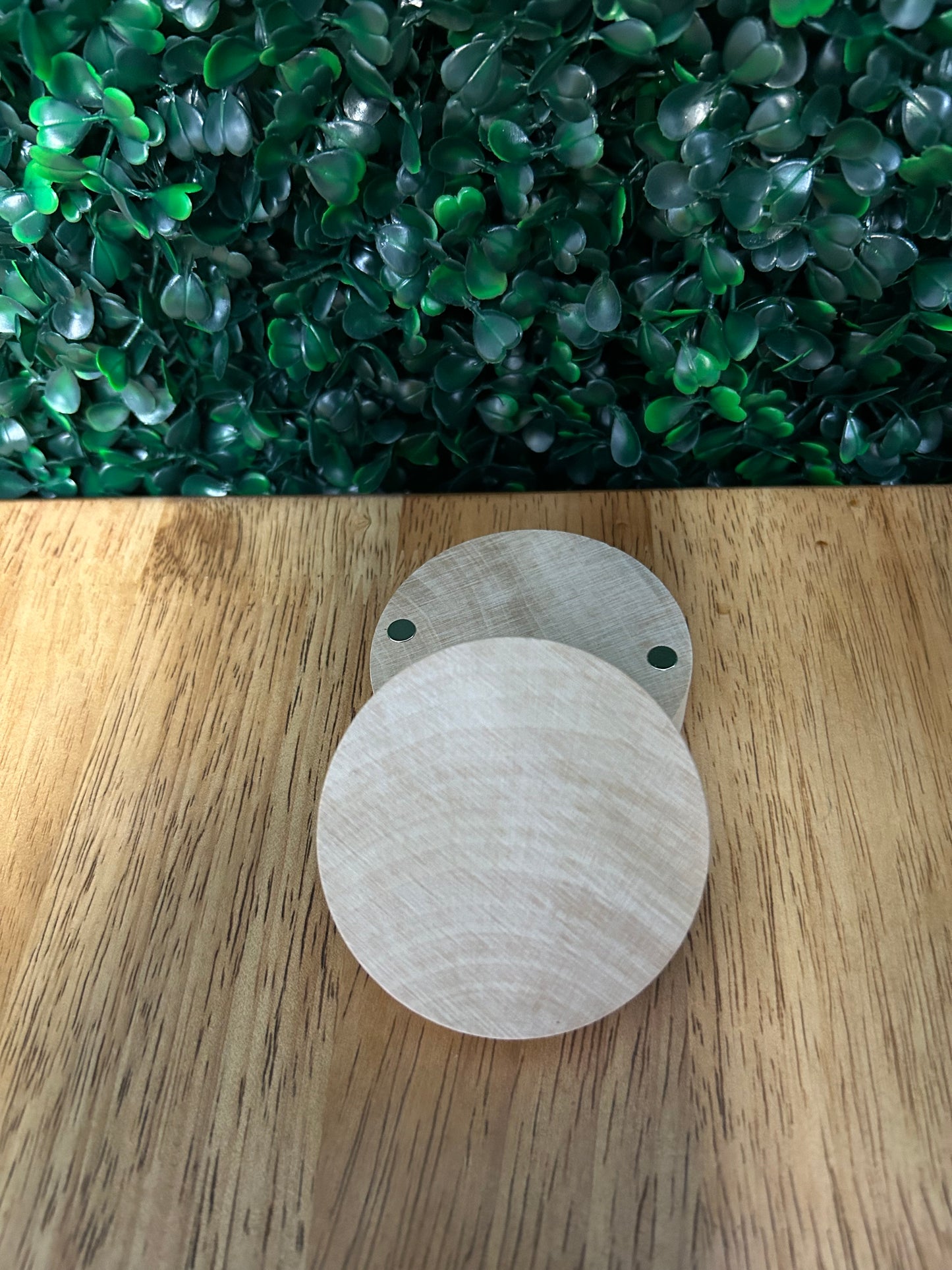 Round Wood Magnets