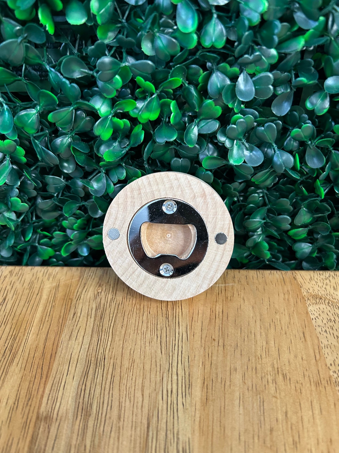 Round Magnetic Round Bottle Opener - 6 Pack