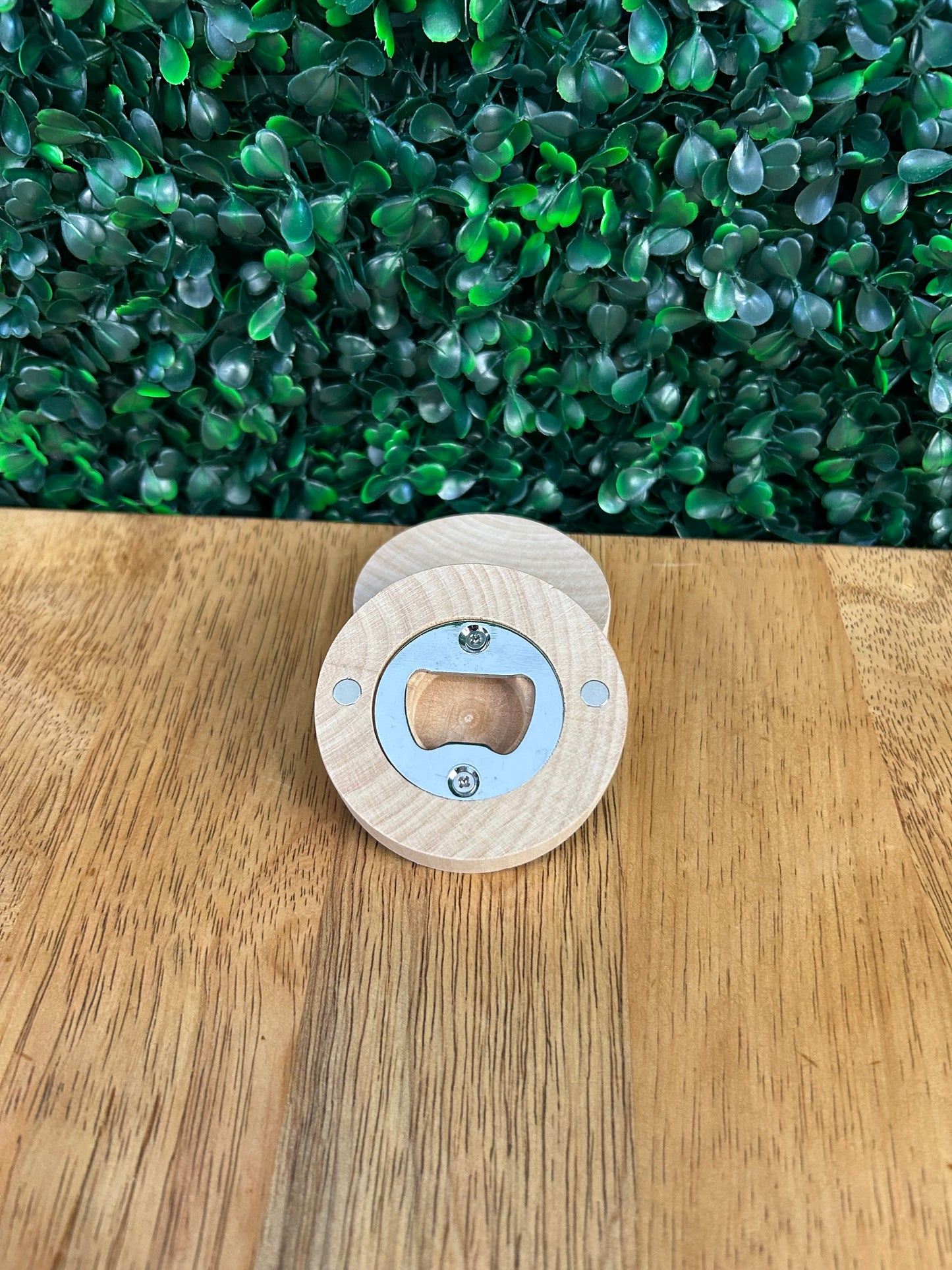Round Magnetic Round Bottle Opener - 6 Pack