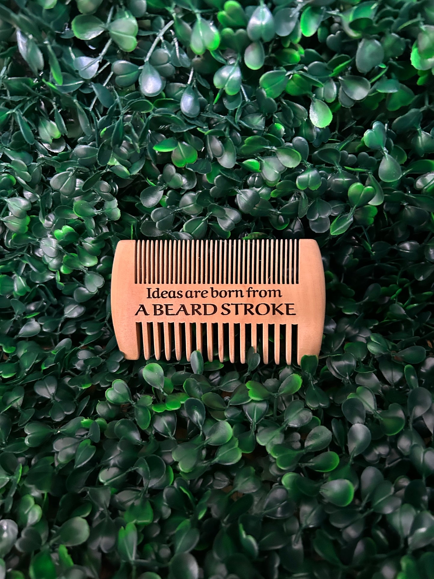 Wood Beard Comb