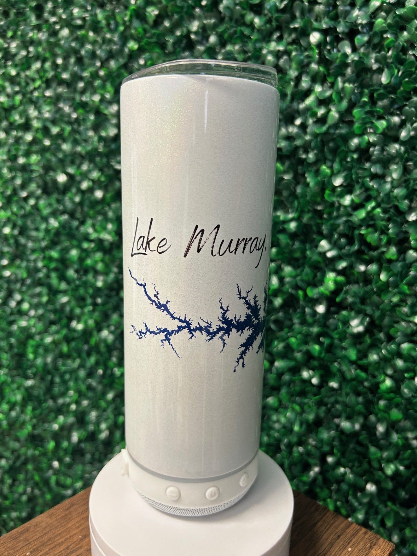 20oz Lake Murray, SC Bluetooth Wireless Speaker Tumbler