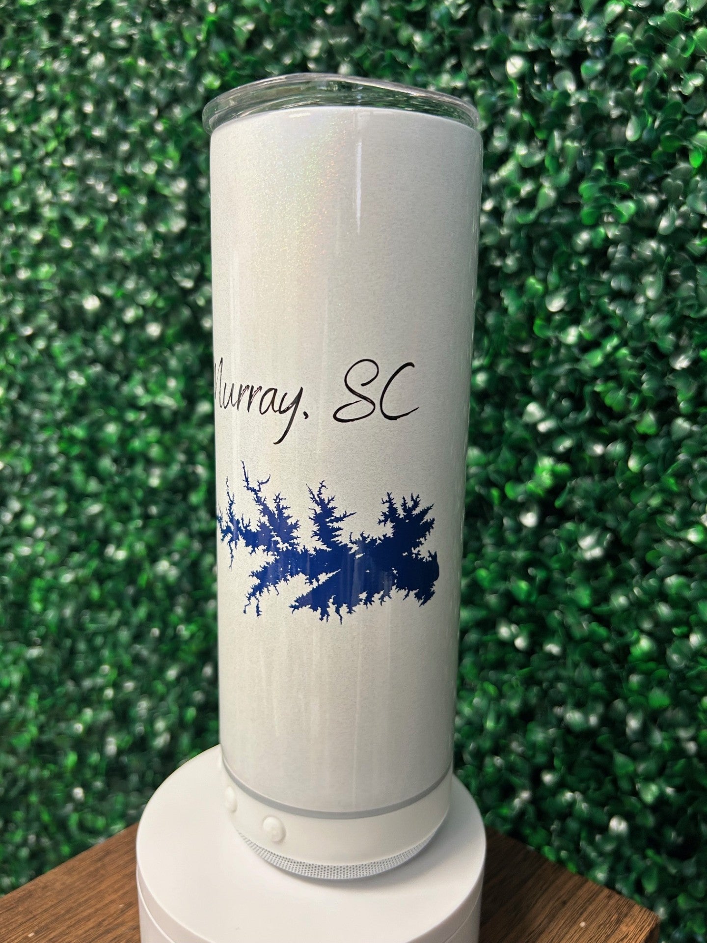 20oz Lake Murray, SC Bluetooth Wireless Speaker Tumbler