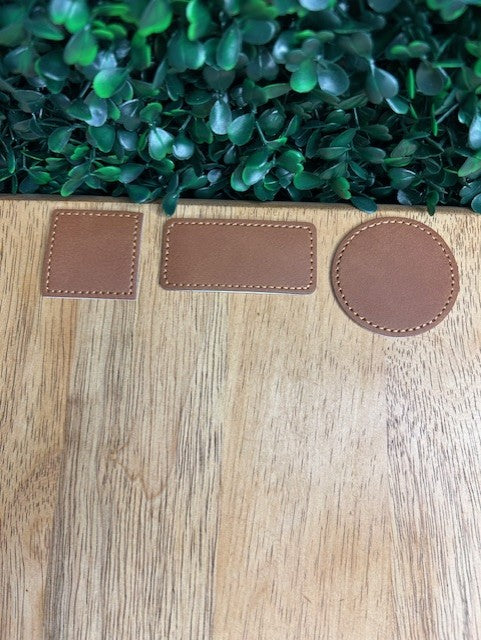 Blank Laserable Leatherette Patch for Children's Hats