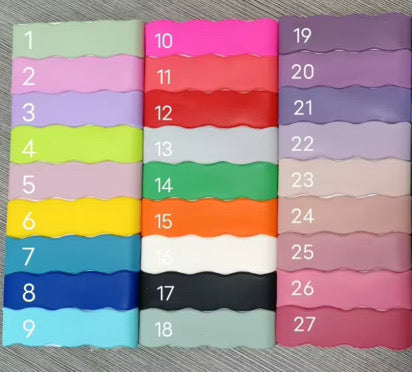 Silicone Bottle/Cup Band - Wavy