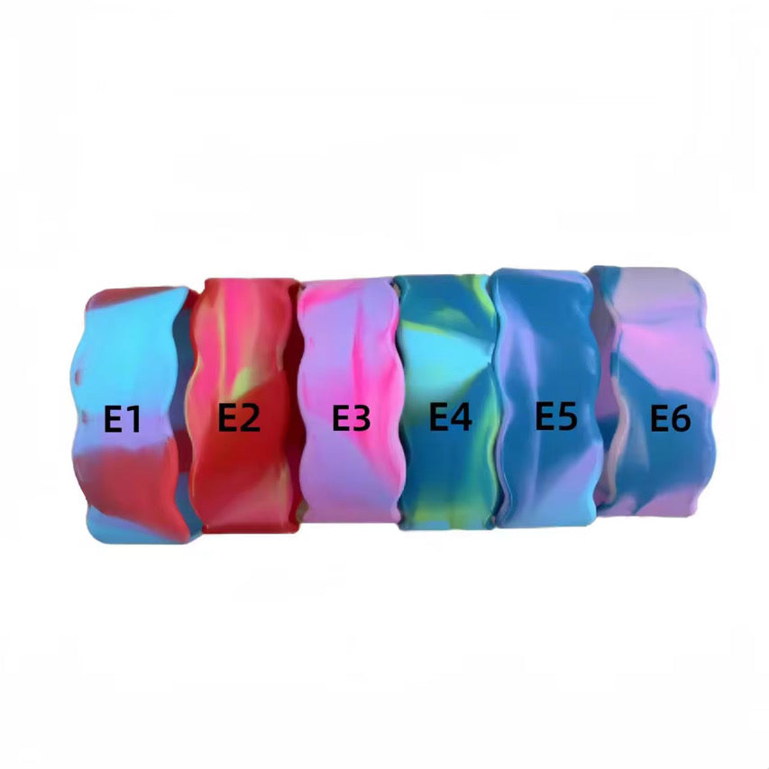 Silicone Bottle/Cup Band - Wavy