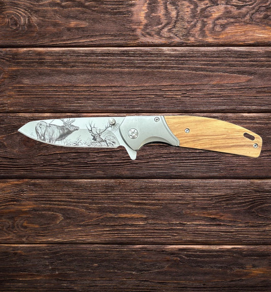 3D Printed Elk Knife (OOPS - Clearance)