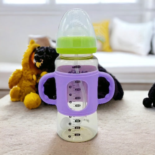 Silicone Bottle Sleeve with Handles