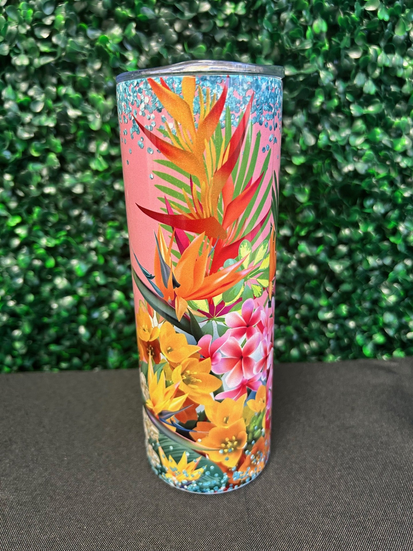 20oz Shimmer Flamingo Tumbler