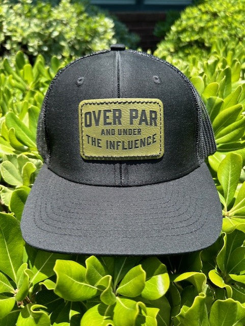 Adult Black Snapback Hat with OD Green OP UI Patch