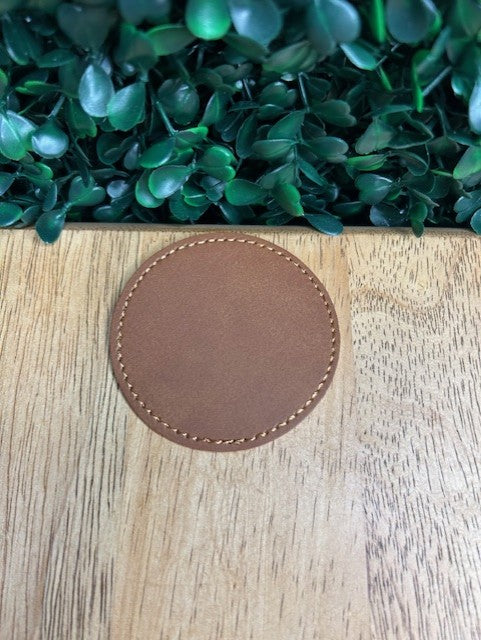 Blank Laserable Leatherette Patch for Adult Hats