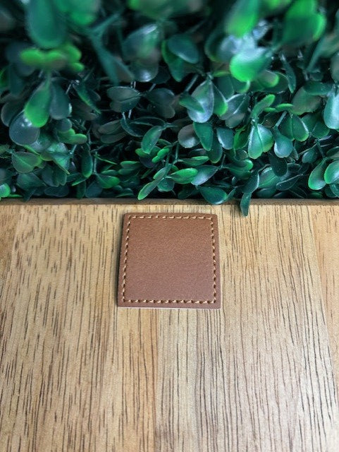Blank Laserable Leatherette Patch for Children's Hats